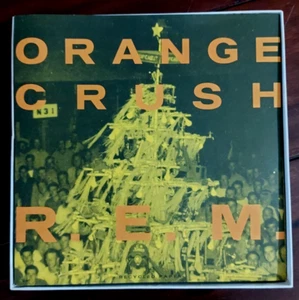 R.E.M-Orange Crush 7" vinyl single record(Limited Edition Box Set With Poster) - Picture 1 of 17