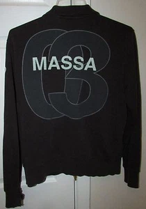 Puma Ferrari 03 Filipe Massa Limited F1 Track Jacket Black Coat Size Small - Picture 1 of 1