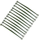 12 Pieces Trellis Garden Plant Stake Arms With Clamps for Tomato Cage Connectors