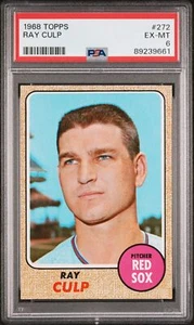 1968 TOPPS #272 RAY CULP PSA 6 - Picture 1 of 2