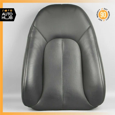 03-06 Mercedes W215 CL500 Front Right Passenger Top Upper Seat Cushion Black OEM - Image 1 of 4