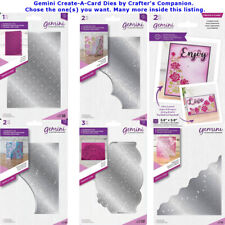 Gemini Create-A-Card Thin Metal Dies, Crafter's Companion, Card + Papercrafting