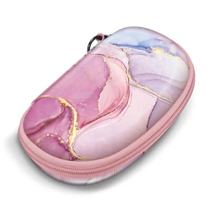 Sunglasses Case with Carabiner Hard Shell Shockproof Sport Glasses Case Travel - Picture 1 of 24