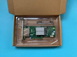 Dell H200E IT Mode 6Gb/s SAS/SATA PCIe HBA 2 Port Ext SFF-8088 12DNW 012DNW - Picture 1 of 6