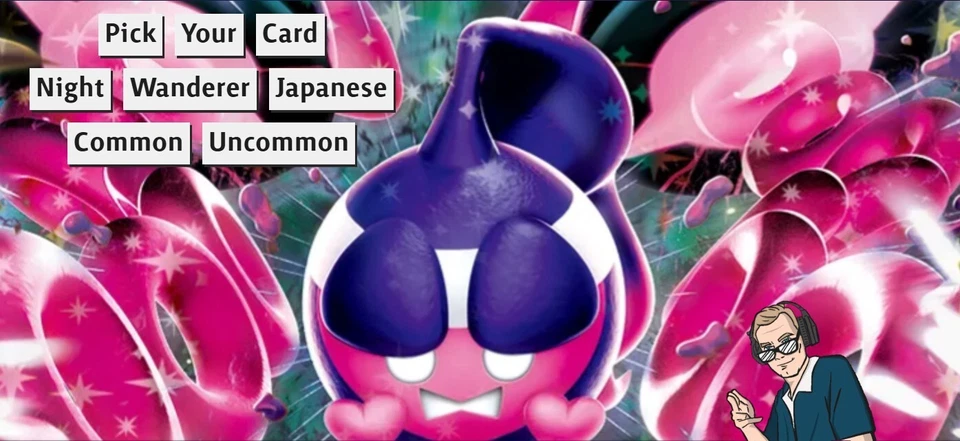 Pokemon TCG Night Wanderer sv6a Pick Your Card Common Uncommon Japanese - Image 1 of 1