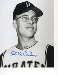 BILL VIRDON FIRMADO 8X10 PIRATAS PITTSBURGH - Imagen 1 de 1