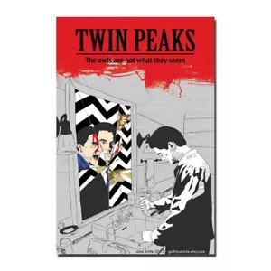 81556 Twin Peaks US Hot New 2017 Series Show Vintage Wall Print Poster US - Picture 1 of 7