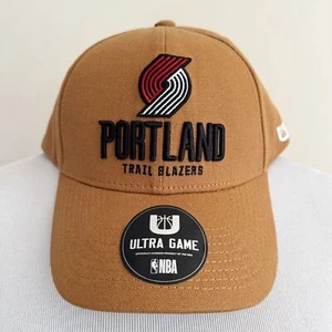 Portland Trail Blazers Hat Mens Womens Tan Adjustable NBA Basketball Fan Gift - Picture 1 of 8