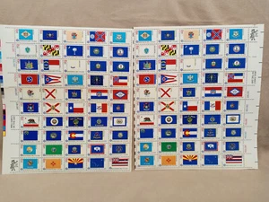 SELLOS USPS - COMO NUEVOS 2 Hojas de 50 BANDERAS DE ESTADO 1682A - Valor nominal $13.00 (SH28) - Imagen 1 de 1