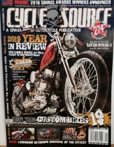 Cycle Source Jan 2020 Vol 23 #10 2019 Year in Review Custom BikeFREE SHIPPING CB - Picture 1 of 1