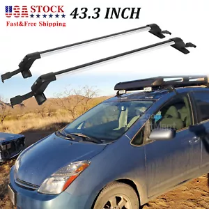 Portaequipajes de carga superior con cerradura para Toyota Prius 4 puertas 43" - Imagen 1 de 17