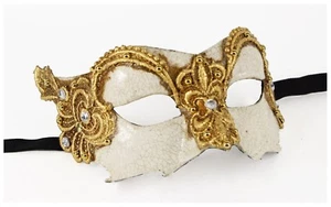 Gen Venetian Mask Made in Italy Masquerade Rondine Cupid Costume Bird Swallow - Picture 1 of 1