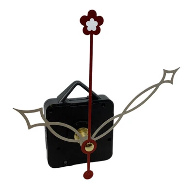 New Quartz Clock Movement Mechanism Motor & 90mm Novelty White Metal Hands - Image 1 of 4