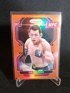 2022 Panini Prizm UFC Da-Un Jung Rookie /99 Orange Prizm RC Card #151 - Picture 1 of 2