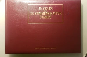 Vintage Postal Commemorative Society 50 Years Of US Commemorative Stamps 54 P. - Picture 1 of 20