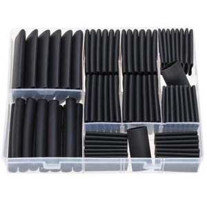 74PCS 1 3/4 5/8 1/2 3/8 Inch 31 Heat Shrink Tubings Assortment Kit Heavy Duty... - Picture 1 of 7