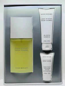 Issey Miyake L'eau D'issey Pour Homme 3 Pc Gift Set For Men (NIB) 2012 EDITION - Picture 1 of 7