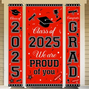 2025 Graduation Door Banner Porch Sign for Graduation Door Decorations, Congrats - Picture 1 of 12