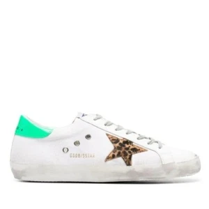 Golden Goose Super-Star Canvas Horsy Leo Star Men's Sneakers - Picture 1 of 11