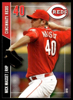2010 Kahn's Nick Masset #NNO Team Card Cincinnati Reds - Image 1 of 2