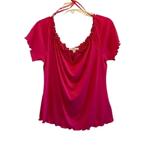 #7480 Love J Pink short sleeve top Size 2X - Picture 1 of 5