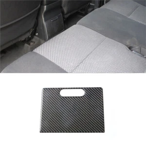 Carbon Fiber Rear Center Cupholder Cover Trim For Suzuki Grand Vitara 2006-2013 - Picture 1 of 12
