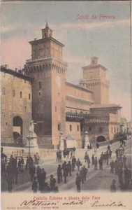 Ferrara - Castello Estense e piazza della Pace - Foto 1 di 2