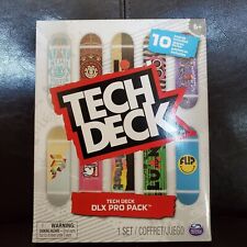 Tech Deck DLX Pro Pack 10 Boards Included Skate Fingerboard Toy Spin Master NEW