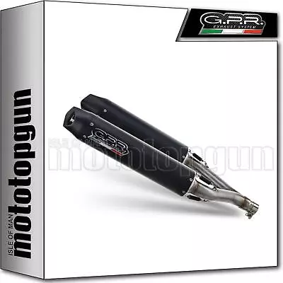exhaust only aluminium black gpr for ducati super sport 800 s 2002 02 2003 03 — 第 1/3 张图片