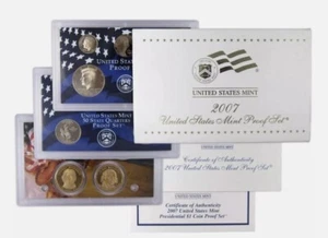 2007 14-coin Proof Set - Picture 1 of 8