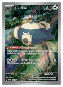 Snorlax 051 Sv: tarjetas promocionales escarlata y violeta holográficas - Imagen 1 de 1