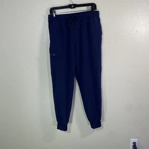 Pantalones Médicos Jogger Jaanuu Para Mujer Azul Marino Talla Pequeña Cintura Elástica - Imagen 1 de 6