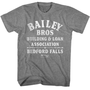 It's A Wonderful Life 1947 Film Bailey Bros Building & Loan Herren T-Shirt - Bild 1 von 5