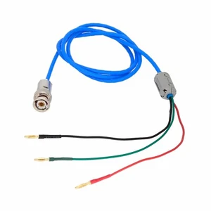 Concentric Triax 2-Lug TRB male to 2mm Banana Plug M17/176-00002 Cable 2~9FT - Picture 1 of 6