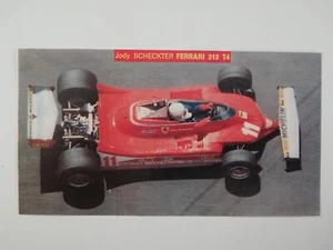 Clipping Ritaglio 1979 Formula 1 F1 Jody Scheckter su FERRARI 312 T4 - Picture 1 of 1