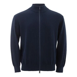 Armani Exchange Blauer Baumwollpullover - Picture 1 of 5