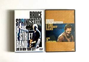 Bruce Springsteen 2 x DVD Live NYC + Barcelona Region 2 PAL - Picture 1 of 4