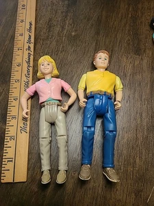 Loving Family Dollhouse MOM And Dad Fisher Price Classic Figure 1998 - Picture 1 of 2