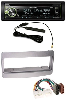 Pioneer MP3 USB CD DAB AUX Autoradio für Toyota Celica MR2 dunkelsilber - Bild 1 von 4