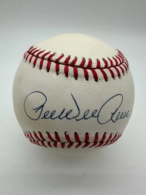 Pee Wee Reese Firmado Autografiado Oficial Liga Nacional de Béisbol Certificado de Autenticidad JSA Foto 1 de 4