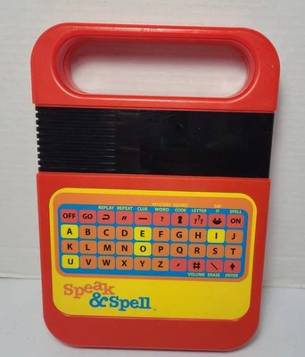 Classic Speak & Spell Electronic Learning Game 09624 Kahootz - Image 1 of 4