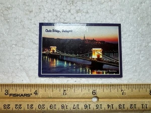 Kettenbrücke Budapest Kühlschrankmagnet  - Bild 1 von 8