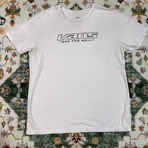 Vans Off The Wall weiß Grafik Logo T-Shirt Herren Medium - Bild 1 von 6
