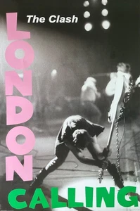 The Clash London Calling Poster 24 X 36 - Picture 1 of 1
