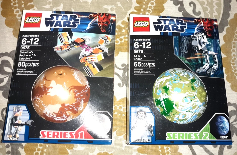 Star Wars Lego - 9675 Sebulba’s Podracer & 9679 Tatoonine +AT-ST & Endor SEALED! - Image 1 of 1