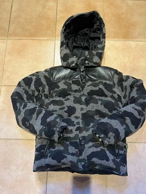 A Bathing Ape Bape Mr.bathing Down Ape Jacket Camo Jacquard  Used Jacket Rare - Image 1 of 4