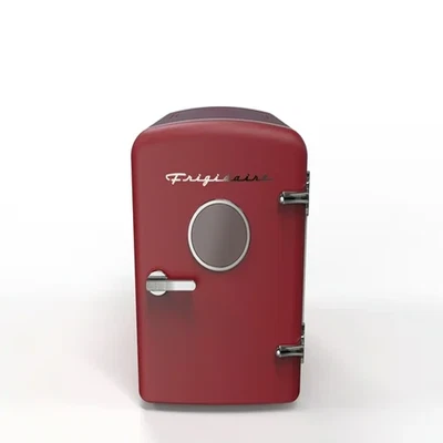 Frigidaire 6 Can/4L Mini Personal Retro Fridge Cooler EFMIS229-RED - Image 1 of 4