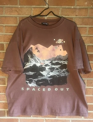 Vintage Cannondale T Shirt Mountain Biking Mountain Goat Spaced Out XL! - Image 1 of 4