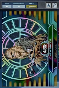 Topps Star Wars Digital Card Legendary 2024 High Tek Gold Limited CHEWBACCA 10cc - Picture 1 of 4
