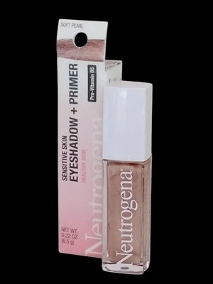 Neutrogena SENSITIVE SKIN EYESHADOW & PRIMER Metallic Finish 0.22 oz SOFT PEARL - Image 1 of 4